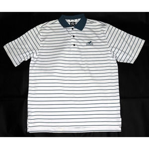 FootJoy "Bayou Club" Men's Short Sleeve Golf Polo Shirt Size‎ Large